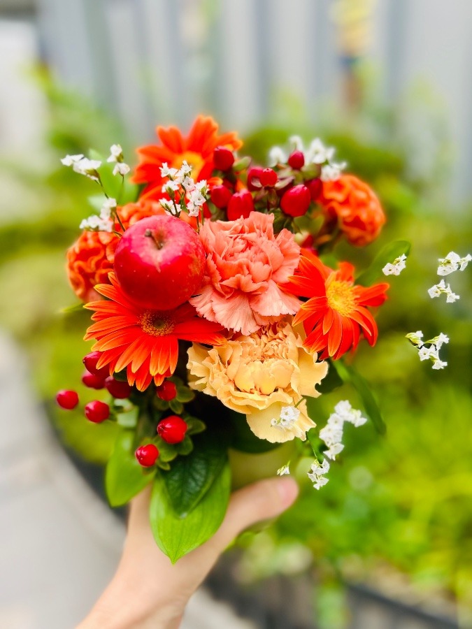 フラワーアレンジメント🎃