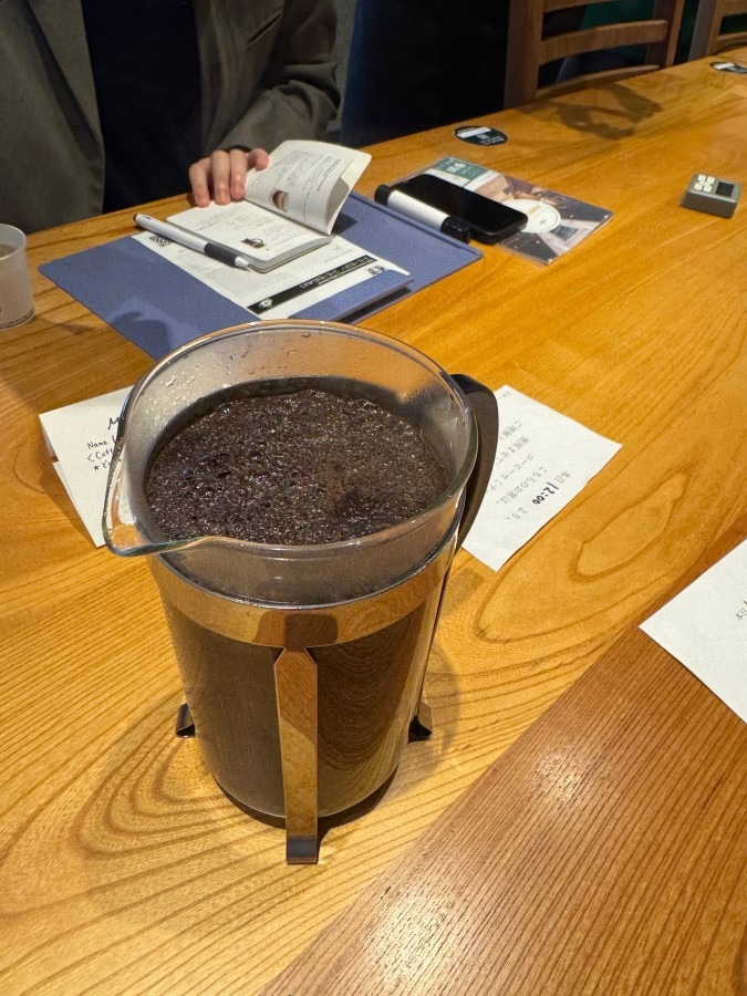 初体験！「コーヒープレス」で抽出したコーヒー体験