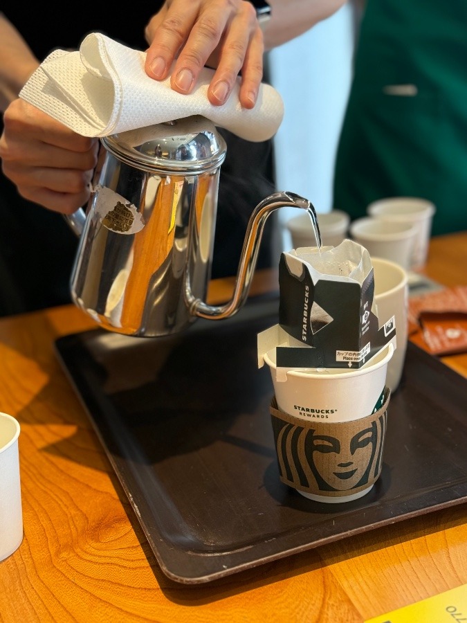 ☕️コーヒーの抽出体験☕️