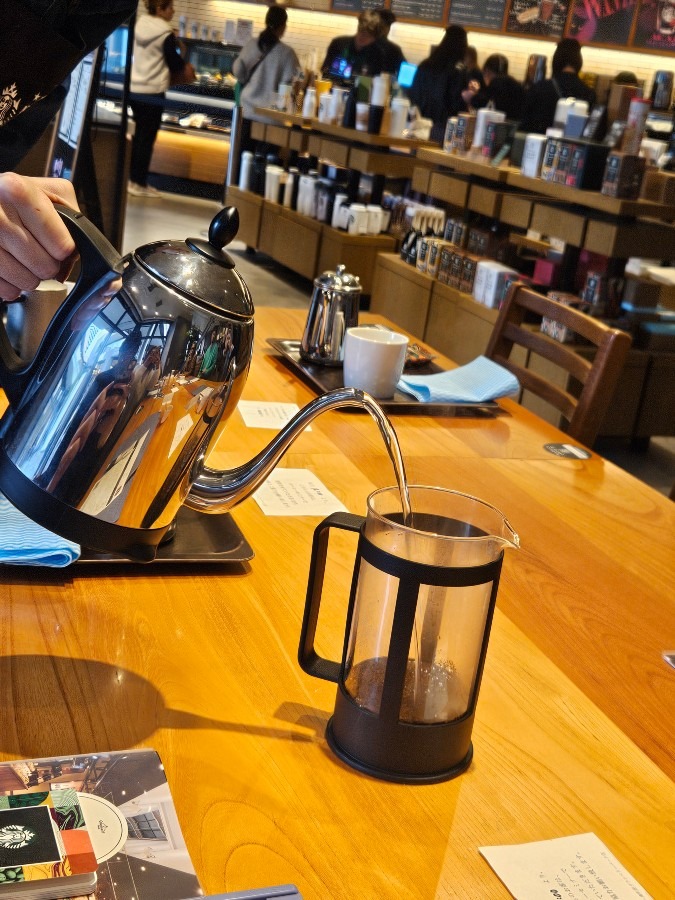 コーヒー抽出体験☕🤍