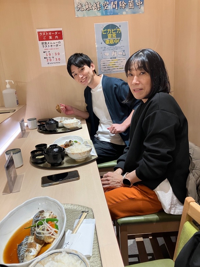 美味しい定食を堪能しました!