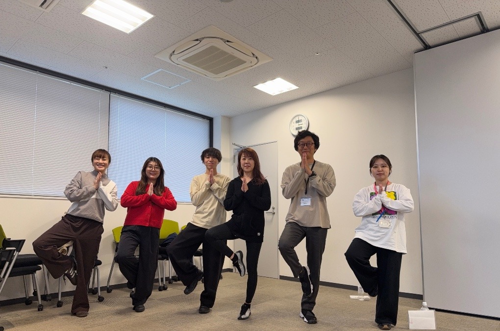 YOGAで身体リラックス