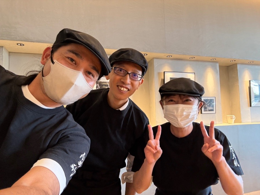 初!!ラーメン湯切り体験!!